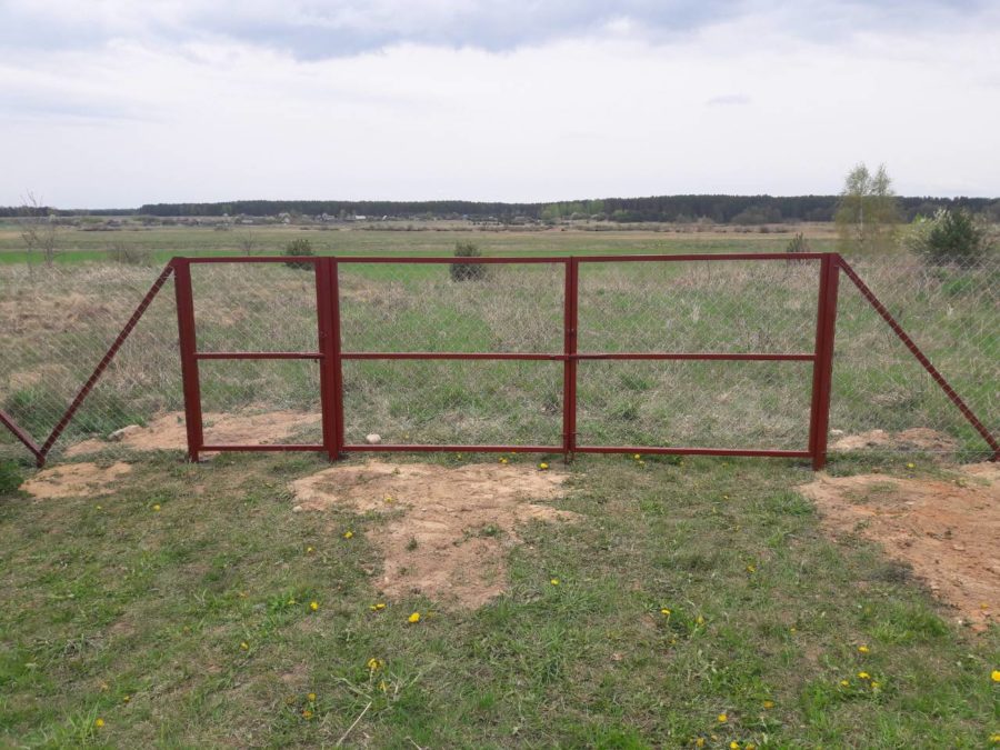 Забор из сетки рабицы 280м с воротами и калиткой фото6 в Горно-Алтайске