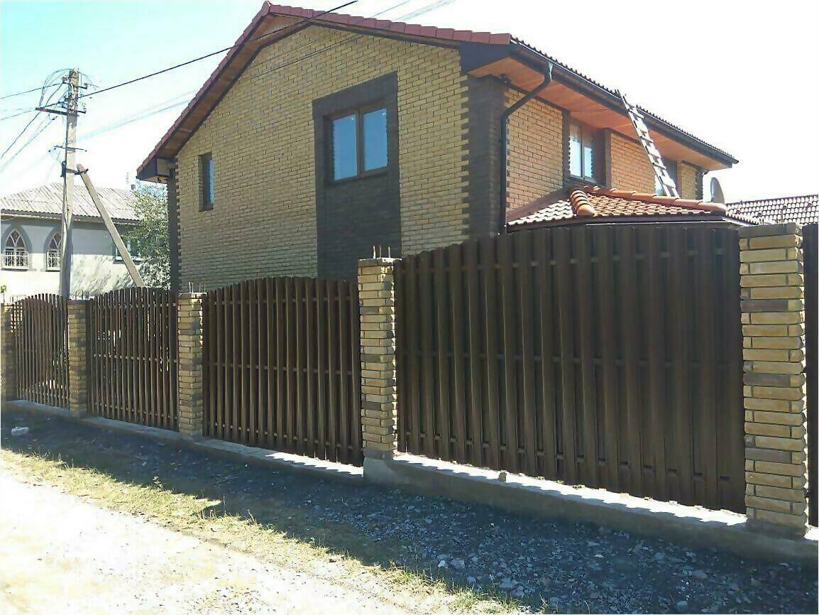 забор из штакетника 110м фото6 в Горно-Алтайске