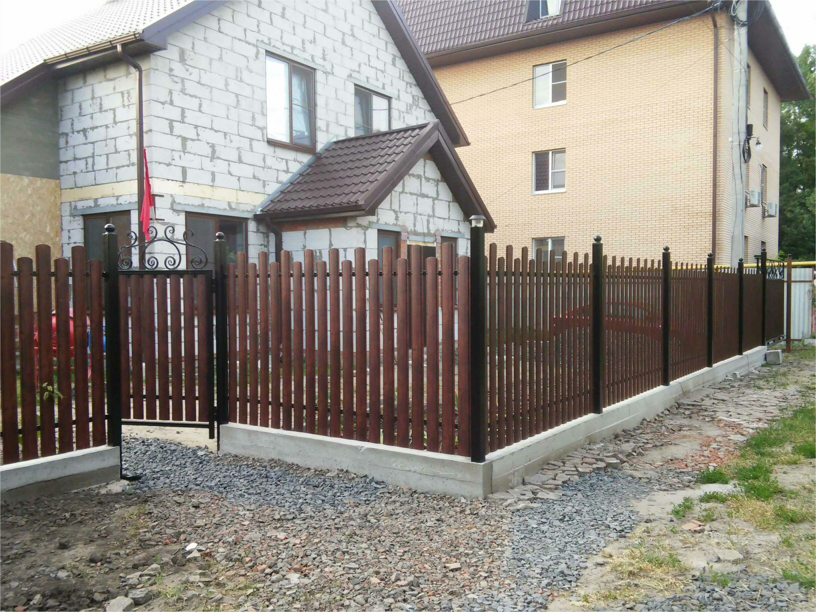 Забор из штакетника 90м фото5 в Горно-Алтайске