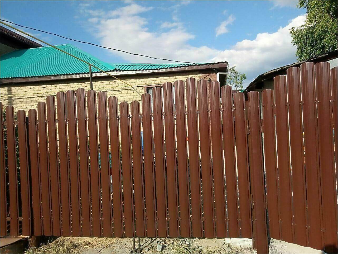 забор-ранчо из штакетника 70м фото3 в Горно-Алтайске