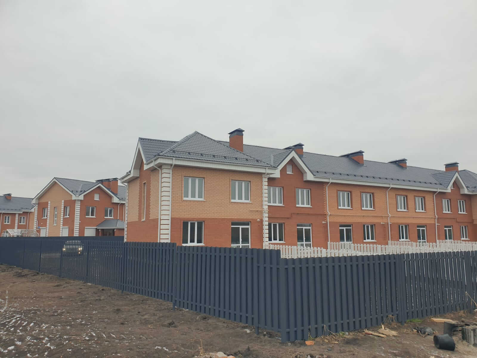 Забор из штакетника 230м Серый Графит фото4 в Горно-Алтайске