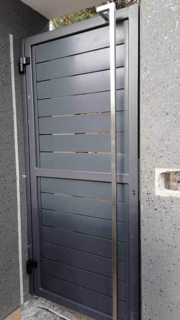 Забор-ранчо из металлопланкена 36м RAL7024 Серый Графит фото 5 в Горно-Алтайске
