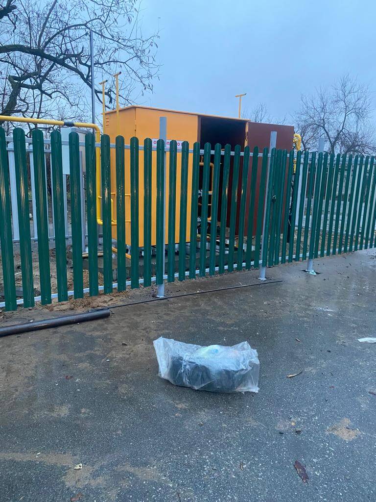 Забор из штакетника ЭКО-М 12м RAL6005 Зеленый Мох в Горно-Алтайске