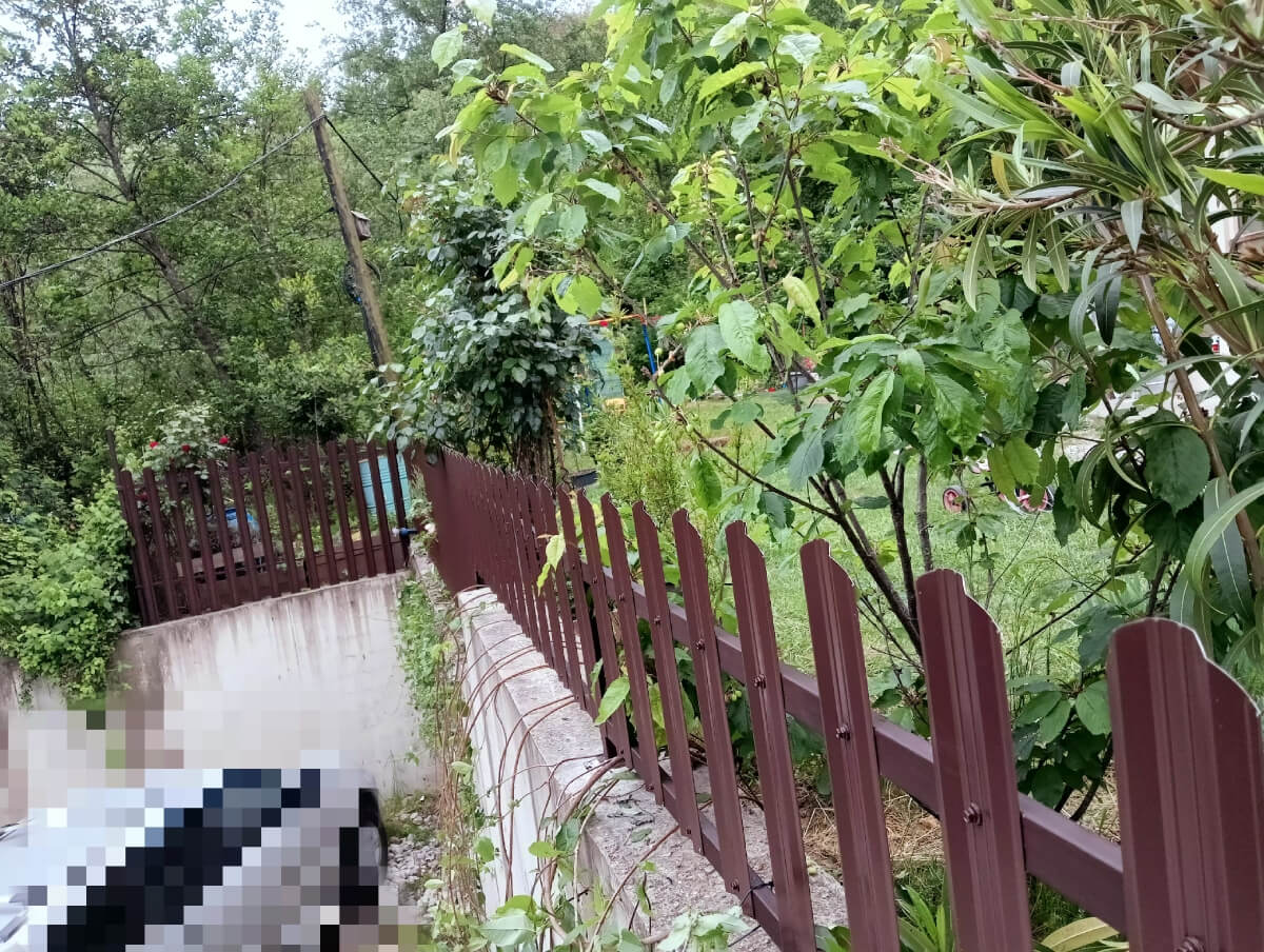 Забор из евроштакетника 18м RAL8017/8017 Шоколад двусторонний фото 1 в Горно-Алтайске